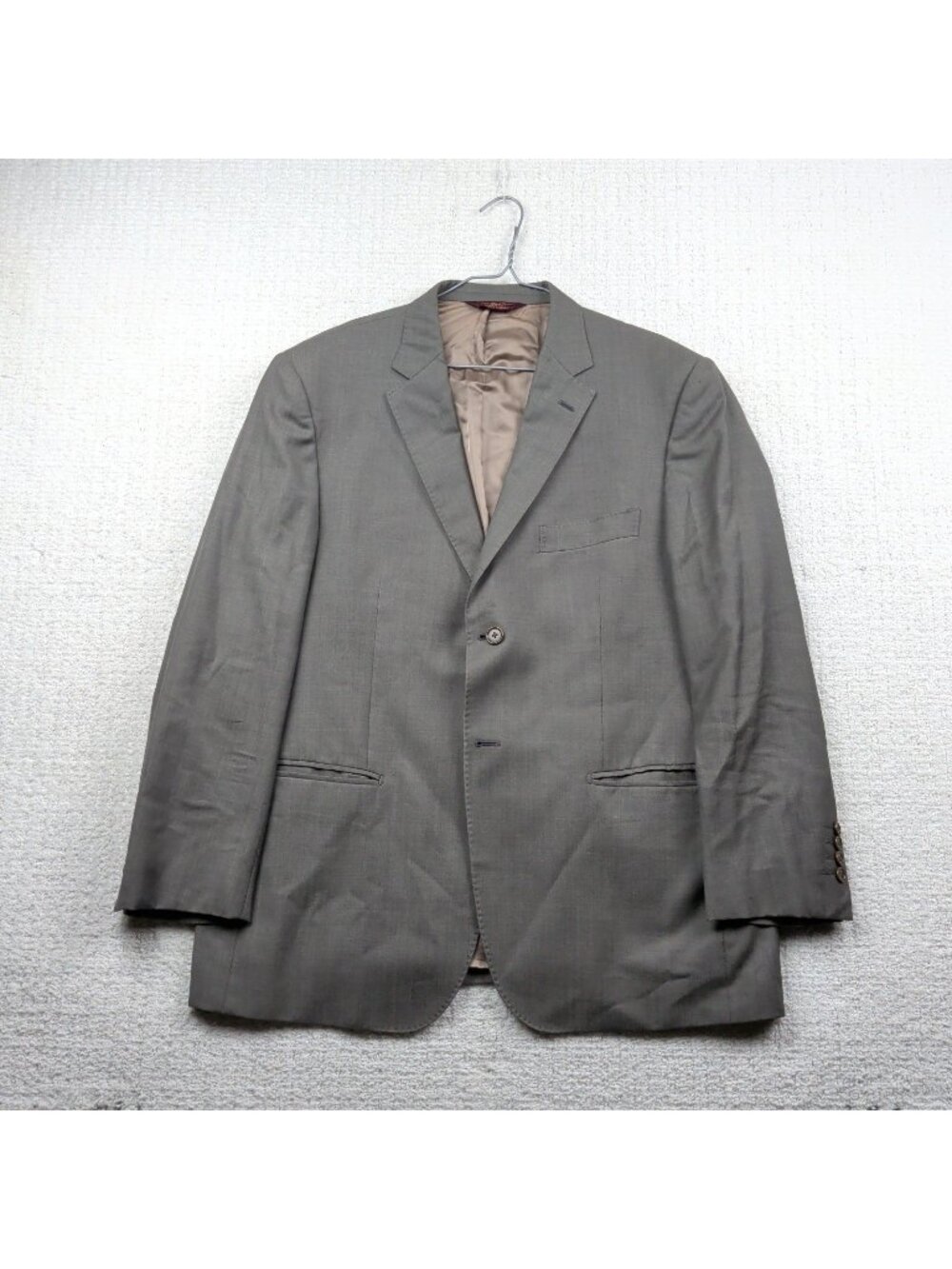 Pronto Uomo Couture Men 44S Blazer Sport Jacket Tollegno 1900 Wool Italy Made